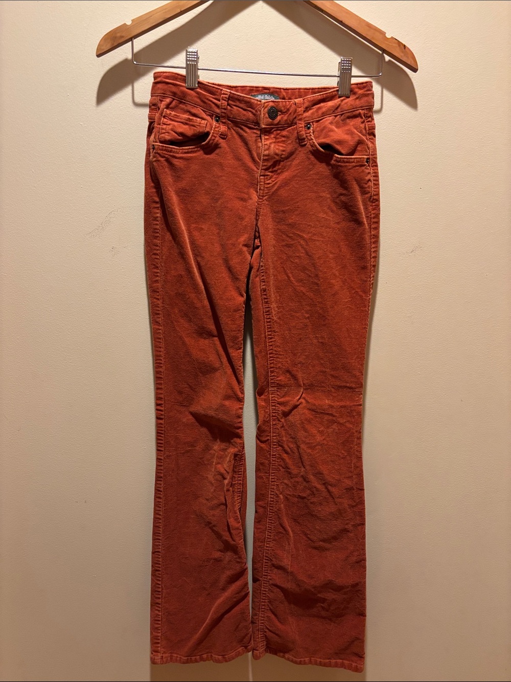 wild fable Rust Corduroy Wide-Leg Pants